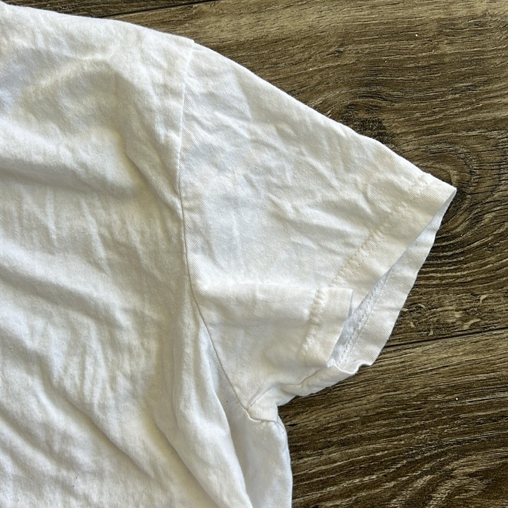 Beverly Hills Polo Club White Round Neck TShirt - Picture 3 of 4